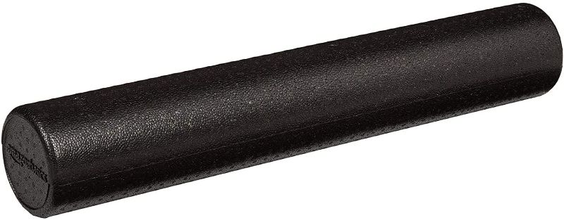 Photo 1 of *SEE last picture for damage*
Amazon Basics High-Density Round Foam Roller for Exercise, Massage, Muscle Recovery - 36"
