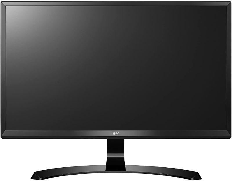 Photo 1 of *USED*missing power cord//damaged//powers on
LG 24UD58-B 24-Inch 4K UHD IPS Monitor with FreeSync, Black