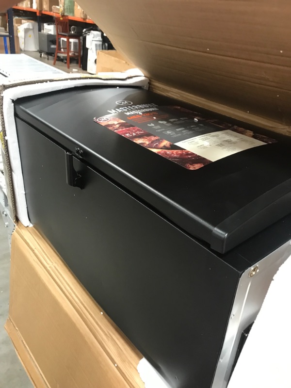 Photo 2 of *previously opened* 
*MISSING racks*
Masterbuilt MB20071117 Digital Electric Smoker, 30", Black
