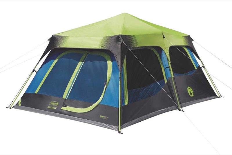 Photo 1 of Coleman® 10-Person Dark Room™ Cabin Camping Tent with Instant Setup, 1 Room, Blue