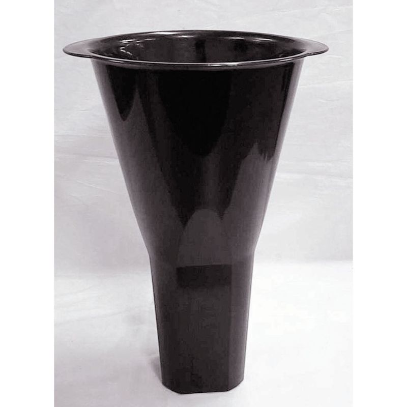 Photo 1 of 8"Dia x 13"H Plastic Cone Floral Vase, 6 Pk
