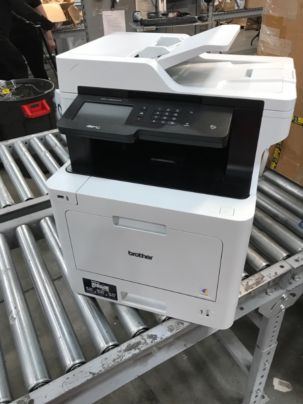 Photo 2 of *USED*DAMAGED*PARTS ONLY
Brother Color Laser Printer, Multifunction Printer, All-in-One Printer, MFC-L8610CDW, Wireless Networking, Automatic Duplex Printing, Mobile Printing and Scanning, Amazon Dash Replenishment Ready,  17.1" W x 20.7" D x 21.2" H
