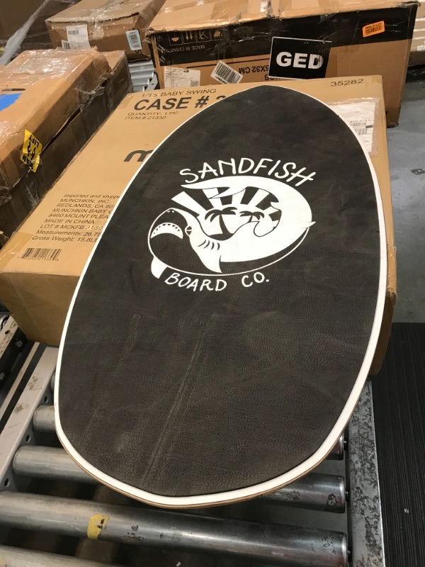 Photo 2 of *USED*
Sandfish Board Co. White Foam Traction Skimboard Cruiser, 40"
