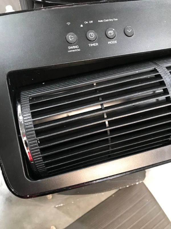 Photo 8 of *front fan is not straight, SEE last picture*
Midea Duo 12,000 BTU(10,000 BTU SACC)Ultra Quiet Smart HE Inverter Portable Air Conditioner, Dehumidifier, and Fan-Cools upto 450 sq.ft, Works with Alexa/Google Assistant Includes Remote Control, Black
