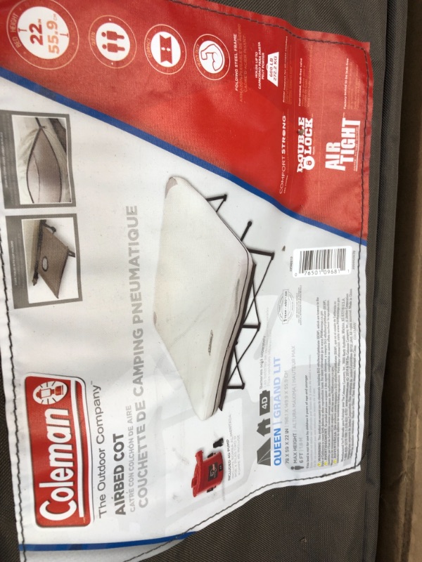 Photo 1 of Coleman Queen Air Bed Cot