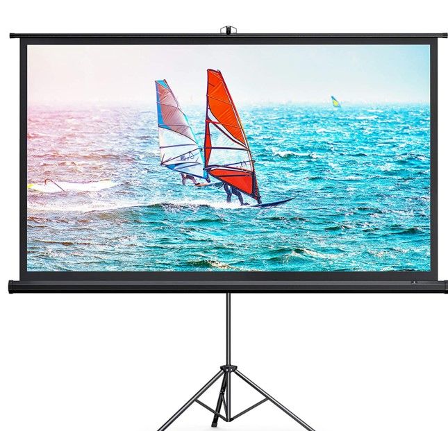 Photo 1 of TaoTronics TT-HP021 100 in. 16:9 Projector Screen with Stand
