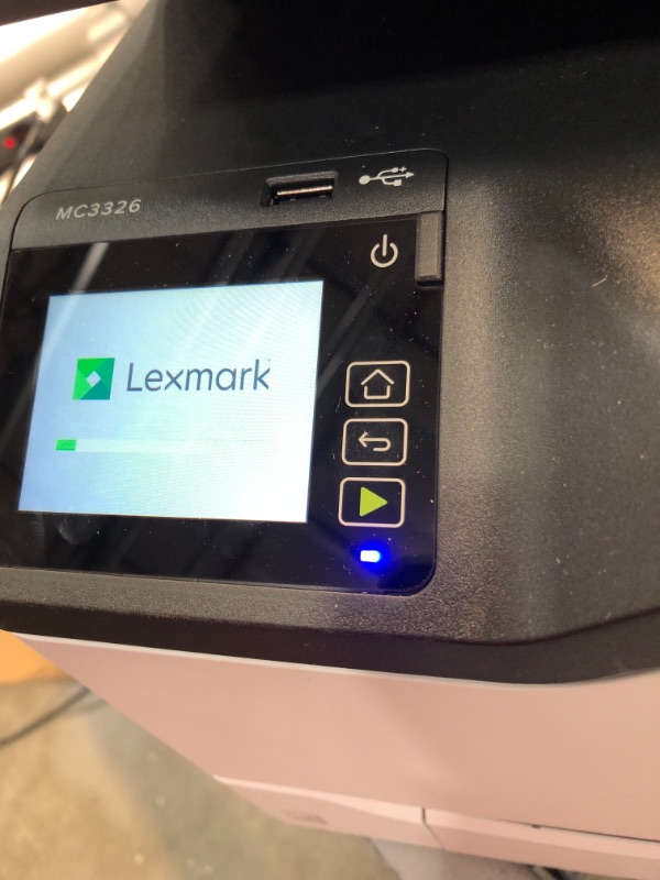 Photo 5 of Lexmark MC3326adwe Color Multifunction Laser Printer with Print, Copy, Fax, Scan and Wireless Capabilities, Two-Sided Printing with Full-Spectrum Security and Prints Up to 26 ppm (40N9060)
