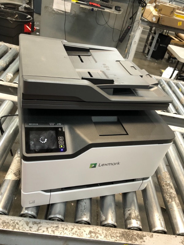 Photo 3 of Lexmark MC3326adwe Color Multifunction Laser Printer with Print, Copy, Fax, Scan and Wireless Capabilities, Two-Sided Printing with Full-Spectrum Security and Prints Up to 26 ppm (40N9060)
