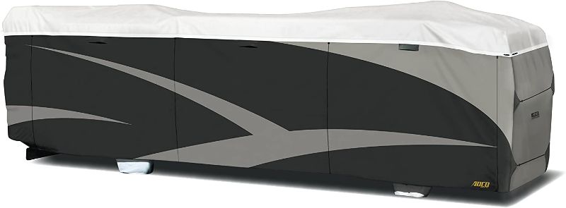 Photo 1 of ADCO 34826 Designer Series Gray/White 34' 1" - 37' DuPont Tyvek Class A Motorhome Cover
