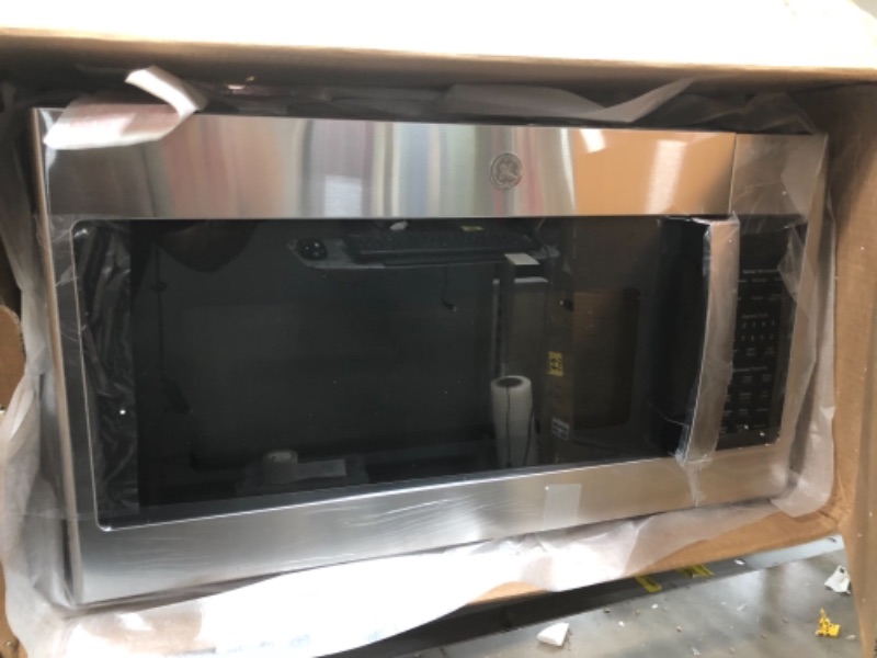 Photo 2 of 1.9 cu. ft. Over the Range Microwave in Stainless Steel with Sensor Cooking
by GE