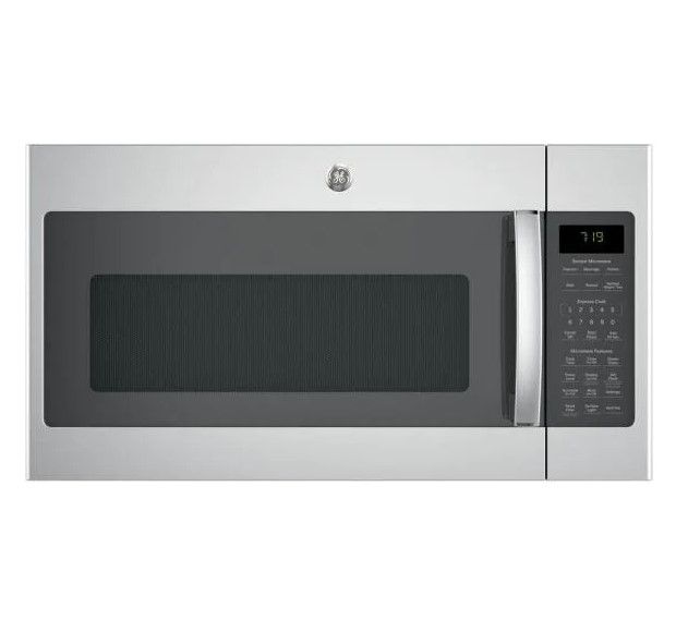 Photo 1 of 1.9 cu. ft. Over the Range Microwave in Stainless Steel with Sensor Cooking
by GE