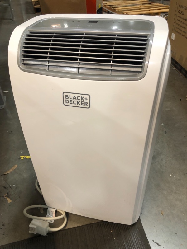 Photo 2 of BLACK+DECKER BPACT10WT Portable Air Conditioner with Remote Control, 10,000 BTU, Cools Up to 250 Square Feet, White
