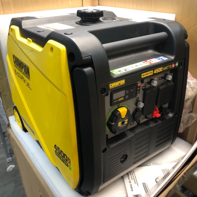 Photo 2 of Champion Power Equipment 200988 4500-Watt Dual Fuel RV Ready Portable Inverter Generator, Electric Start
