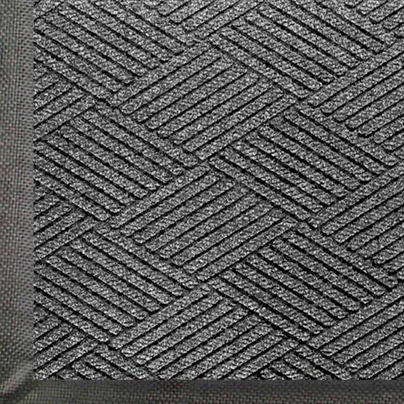 Photo 1 of M+A Matting - 2295730035 WaterHog Eco Premier | Commercial-Grade Entrance Mat with Diamond Pattern  | Indoor/Outdoor, Quick-Drying, Stain Resistant Door Mat (Grey Ash, 5' Length x 3' Width)
