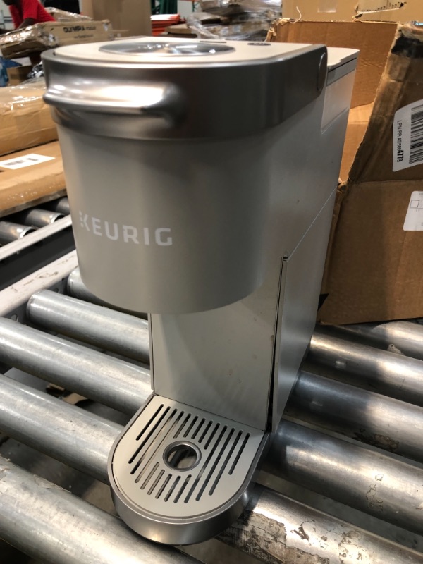 Photo 1 of Keurig K-Mini Coffee Maker, Single Serve K-Cup Pod Coffee Brewer, 6 to 12 Oz. Brew Sizes, Studio Gray
