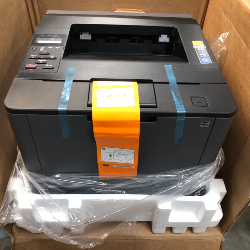 Photo 2 of Brother RHLL-6200DW Business Laser Printer with Wireless Networking, Duplex Printing, and Large Paper Capacity, Amazon Dash Replenishment Enabled (Renewed) MISSING INK CARTRIDGES
