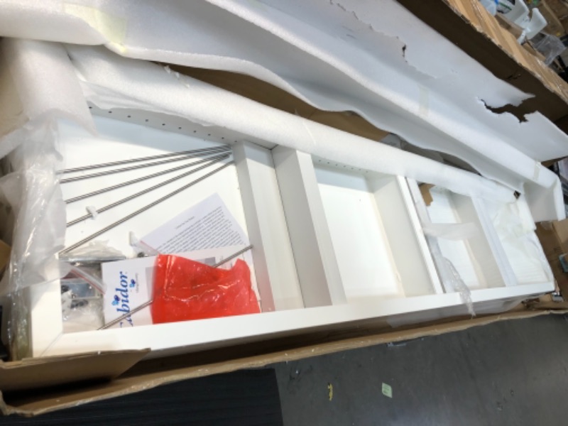 Photo 1 of Cabidor Deluxe Mirrored Behind The Door Adjustable Medicine Cabinet, Kitchen Cabinet, & Bathroom Storage Cabinet
