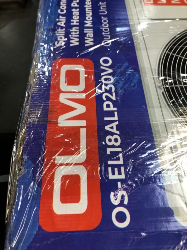 Photo 1 of OLMO Alpic 12,000 BTU, 110/120V Ductless Mini Split Air Conditioner Heat Pump with 16ft Installation Kit
PREVIOUSLY USED