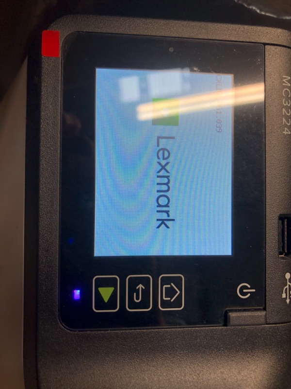 Photo 3 of Lexmark MC3224i Color Laser Multifunction Product with Print, Copy, Digital Fax, Scan and Wireless Capabilities, Plus Full-Spectrum Security and Print Speed up to 24ppm (40N9640), White, Small
PREVIOUSLY USED