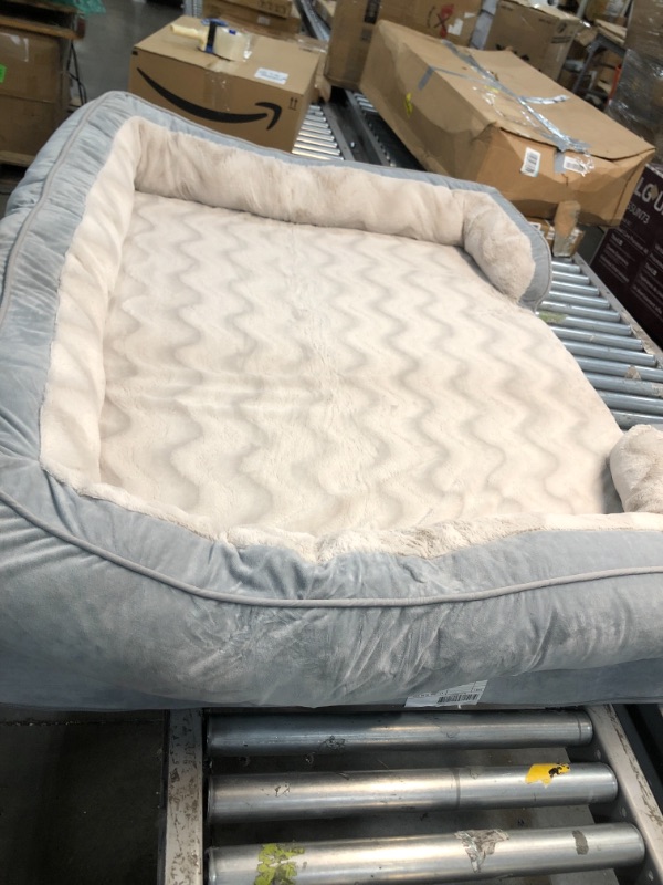 Photo 1 of 53"X40" LIGHT BLUE DOG BED