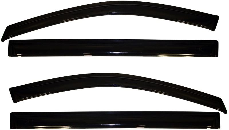 Photo 1 of Auto Ventshade AVS 94251 Original Ventvisor Side Window Deflector Dark Smoke, 4-Piece Set 
**VEHICLE COMPATABILITY UNKNOWN**
**PREVIOUSLY USED**
