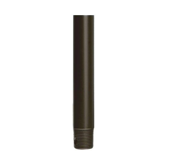 Photo 1 of 12 in. Oil Rubbed Bronze Ceiling Fan Extension Downrod for Modern Forms or WAC Lighting Fans
