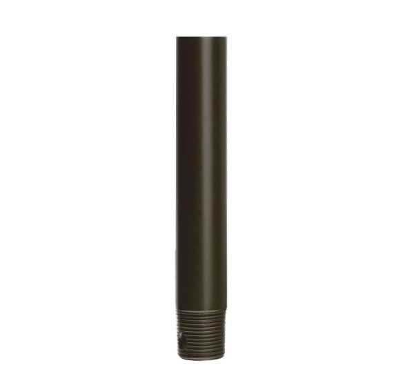 Photo 1 of 18 in. Oil Rubbed Bronze Ceiling Fan Extension Downrod for Modern Forms or WAC Lighting Fans
