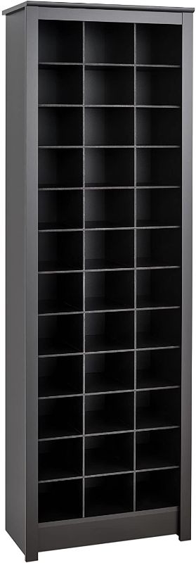 Photo 1 of Prepac Shoe Storage Cabinet, 36 Pair Rack, Black
