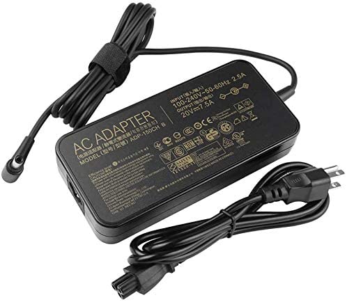 Photo 1 of ASUS 20V 7.5A 150W AC Adapter Charger Replacement fit for Asus ADP-150CH B ADP-150CH BB A18-150P1A 0A001-00081500 0A001-00081600 ROG Strix Scar III G531GD G531GT ROG Strix G731GT ROG Strix G GL531GT