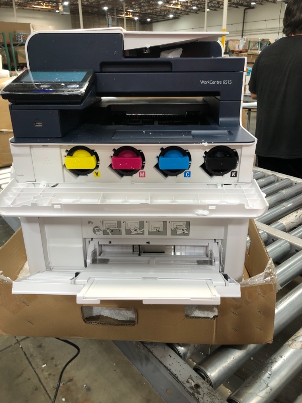 Photo 1 of HP Laser Jet PRO M283CDW Color MFP 22PPM 256 MB 7KW73A (Renewed)
