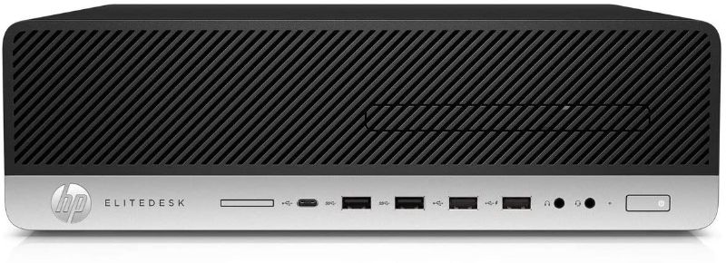 Photo 1 of HP EliteDesk 800 G3 Small Form Factor PC, Intel Core Quad i5 6500 up to 3.6 GHz, 32GB DDR4, 2TB+512GB SSD, WiFi, VGA, DP, Win 10 Pro 64-Multi-Language Support English/Spanish/French(Renewed)
