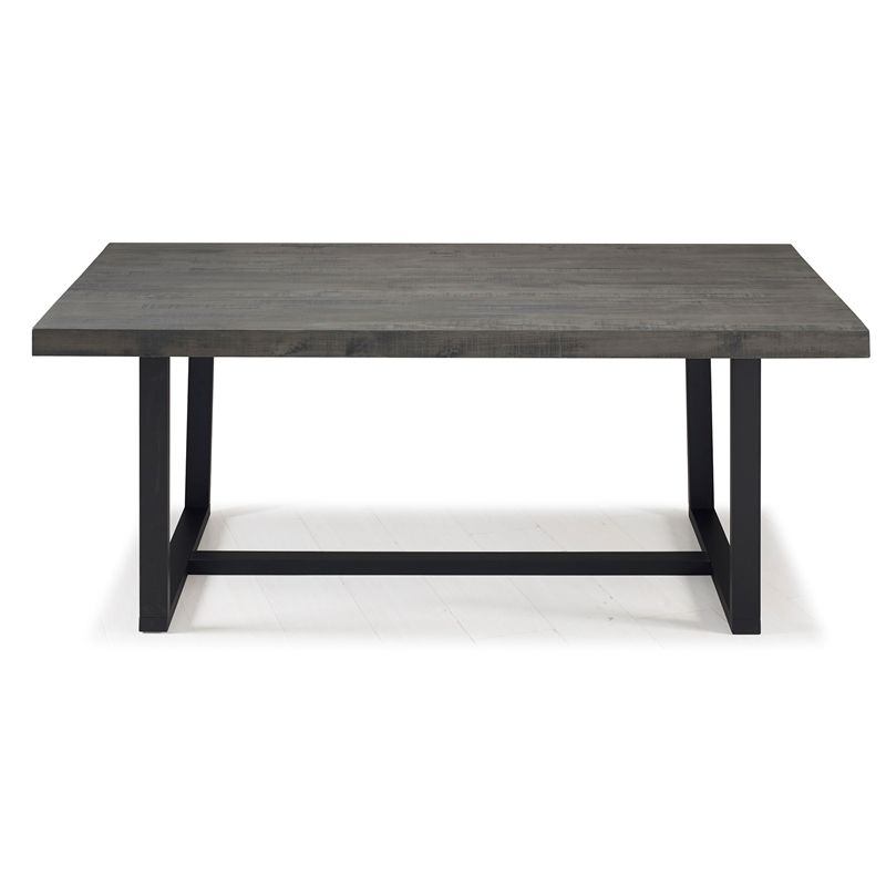 Photo 1 of Rectangular Wood-Top Dining Table