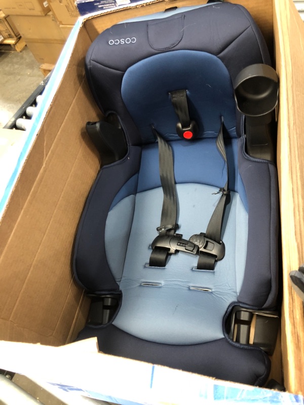 Photo 2 of Cosco Finale DX 2 in 1 Booster Car Seat Sport Blue