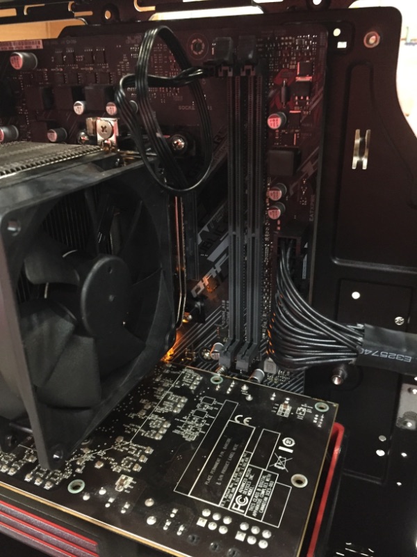 Photo 3 of ***PLEASE SEE COMMENTS*** ROG Strix GA15DH Gaming Desktop PC, AMD Ryzen 7 3800X, GeForce RTX 2070 SUPER, 16GB DDR4 RAM, 512GB PCIe SSD + 1TB HDD, Wi-Fi 5, Windows 10 Home, GA15DH-AH772
*********Power Supply Is Bad Along w/ The Ram. Nothing Salvable Other 