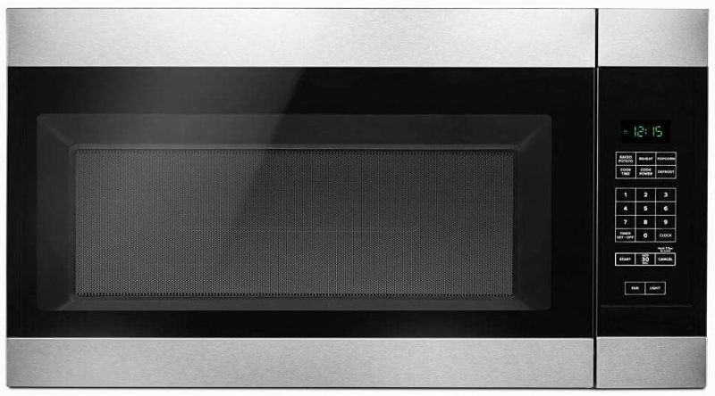 Photo 1 of AMANA 1.6 cu. ft. Over The Range Microwave in Stainless Steel
