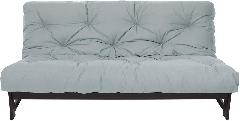 Photo 1 of  8 inch Queen Size Futon Mattress (Frame Not Included), Basic Silver similar to stock photo 
