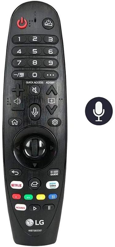 Photo 1 of Original Remote Control AKB75855501 for LG Magic TV Replacement MR20GA OLED55CXPUA for UN85 UN81 UN80 UN74 UN73 UN71 with Point, Click, Scroll, and Voice Control-batteries are not included 
