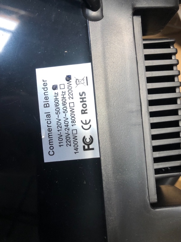 Photo 1 of SKANWEN Upgrade Blender ,Smoothie Blenders for Kitchen 1800 Watt with 4 Smart Presets One Key Operation ,Built-in Timer Make for Frozen Fruit?, Smoothie, Veggies, Shakes and Hot Soup, Self-Cleaning 68 oz Container.
