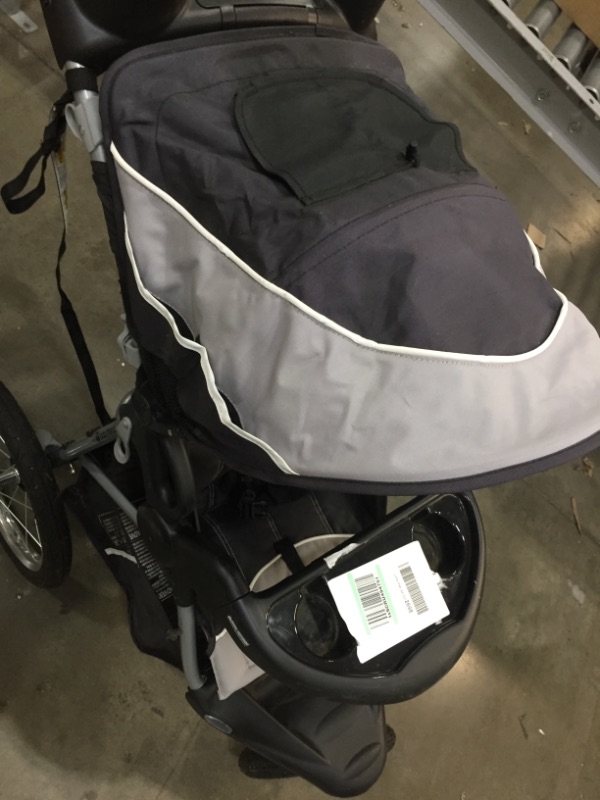 Photo 3 of Baby Trend Expedition Jogger Stroller, Phantom, 50 Pounds
