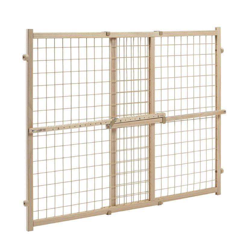 Photo 1 of Evenflo Position and Lock Tall Pressure Mount Wood Gate (Expands From 31- 50 Inches)
