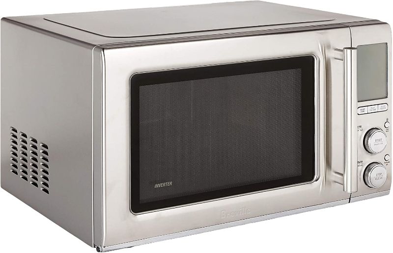 Photo 1 of Breville BMO850BSS the Smooth Wave countertop microwave oven, Brushed Stainless Steel
