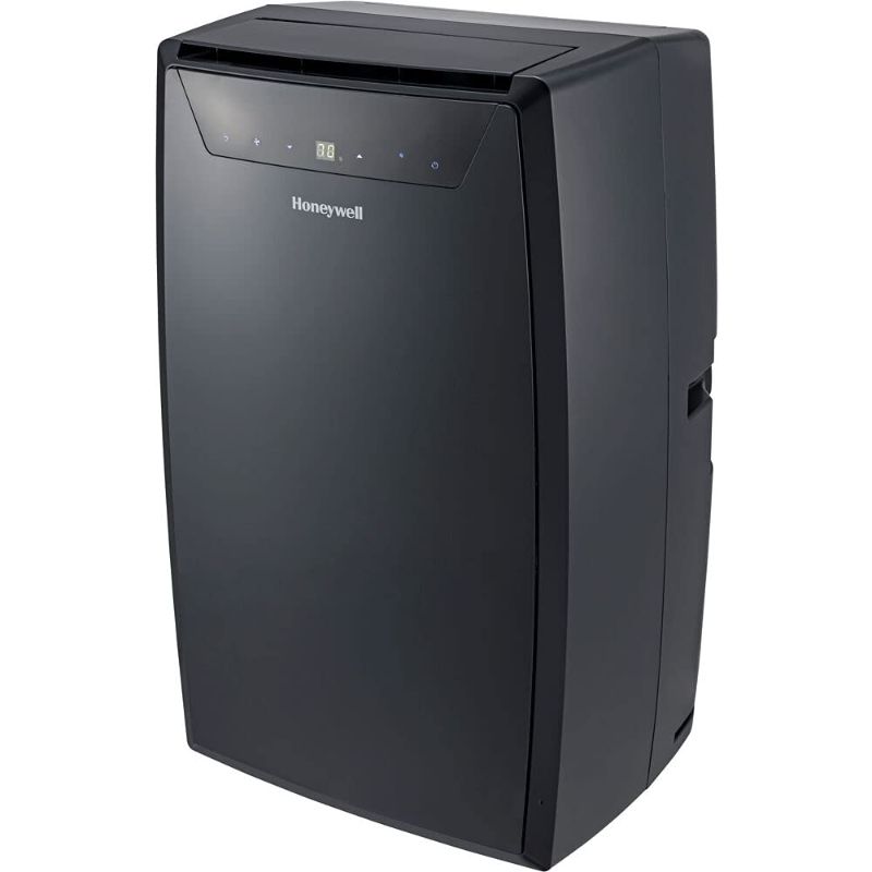 Photo 1 of Honeywell Classic Portable Air Conditioner with Dehumidifier & Fan, Cools Rooms Up to 500 Sq. Ft. with Drain Pan & Insulation Tape, (Black) MN1CFSBB8, 29.400
