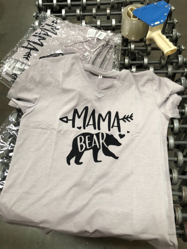 Photo 2 of ;;MAMA BEAR V NECK T SHIRT**SMALL