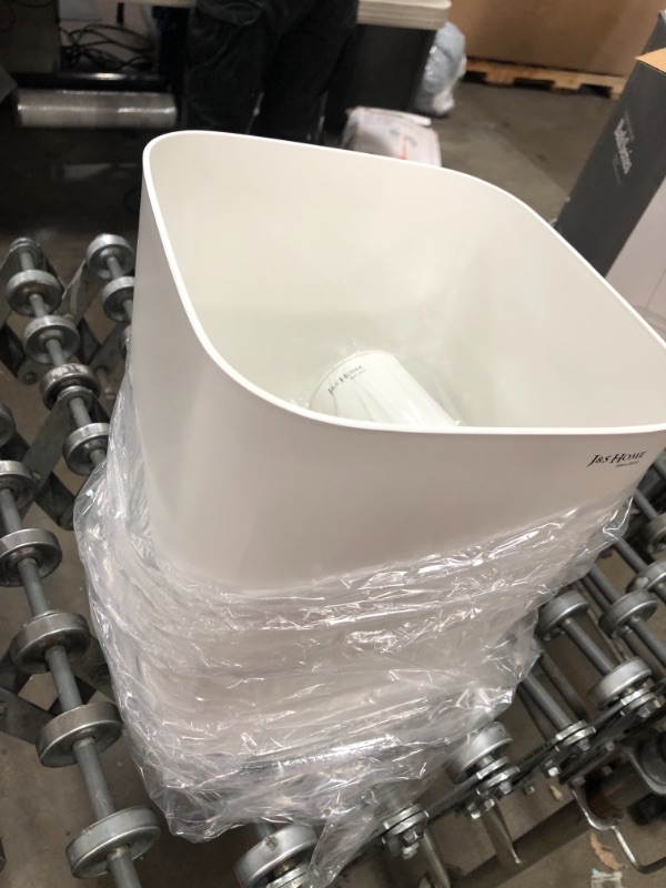 Photo 1 of MSJO Bathroom Accessories Set Nordic Wave Series 7PCS/SET WC Plastic Household Tool Bathroom Products Toilet Accessories Set
