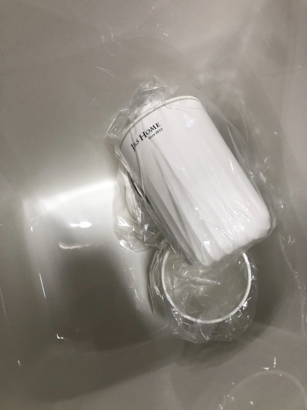 Photo 1 of MSJO Bathroom Accessories Set Nordic Wave Series 7PCS/SET WC Plastic Household Tool Bathroom Products Toilet Accessories Set

