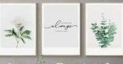 Photo 1 of 16' W X 24" L 3 PIECE WALL ART FRAME SET