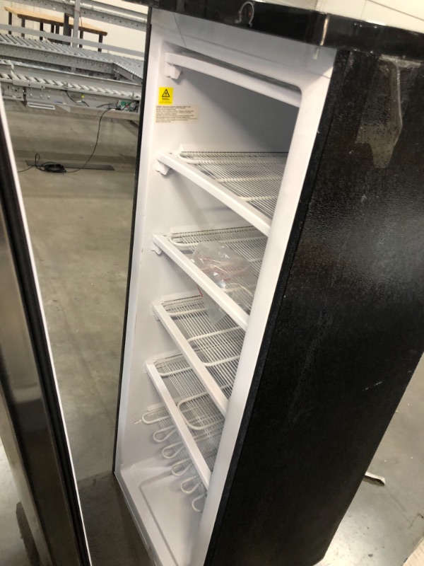 Photo 8 of 6.5 cu. ft. Upright Freezer in VCM Stainless Steel Look
