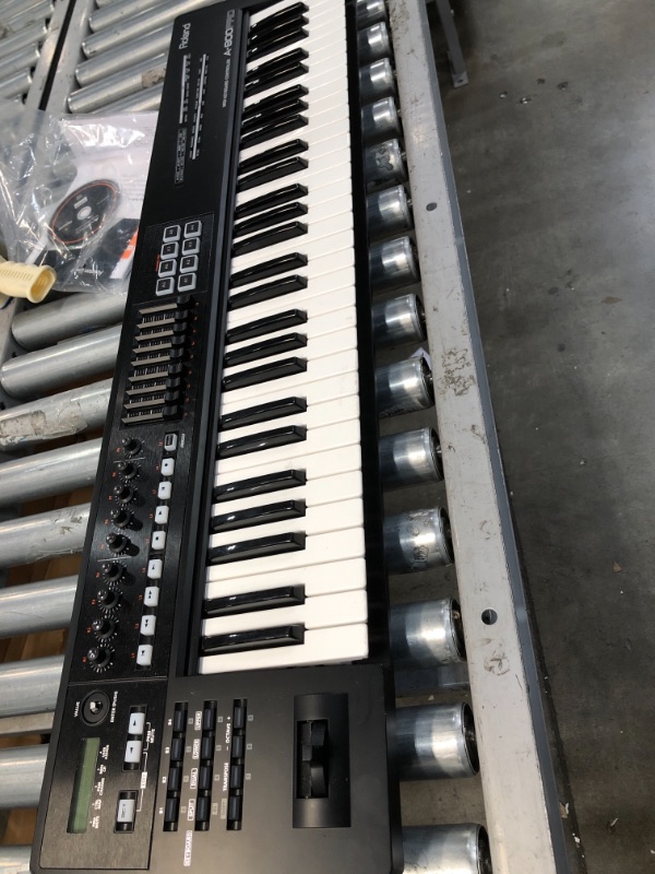 Photo 2 of Roland a-800 PRO 61-Key MIDI Keyboard Controller
UNABLE TO TEST
MISSING POWER CORD