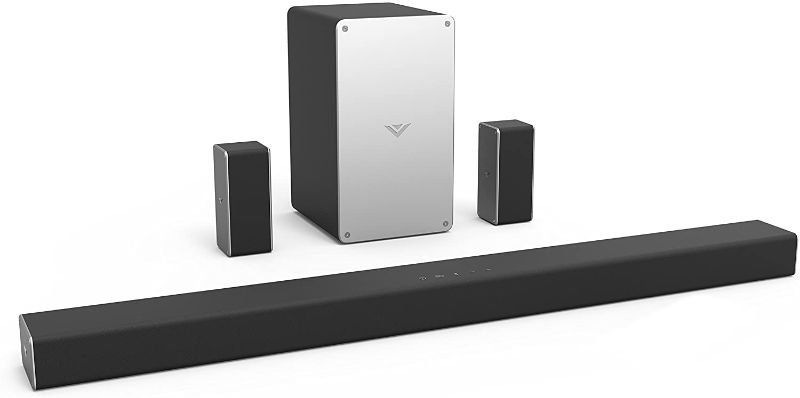 Photo 1 of VIZIO Sound Bar for TV, 36” 5.1 Surround Sound System for TV with Wireless Subwoofer and Bluetooth, Channel Home Theater Home Audio Sound Bar – SB3651-F6
