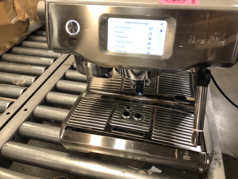 Photo 2 of Breville BES990BSS Oracle Touch Fully Automatic Espresso Machine, Brushed Stainless Steel
